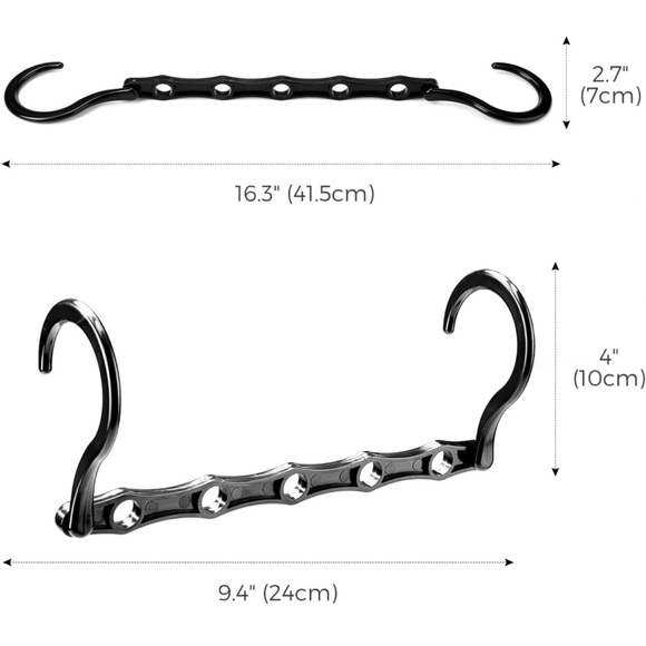 16 space saving hangers - Picture 2 of 4